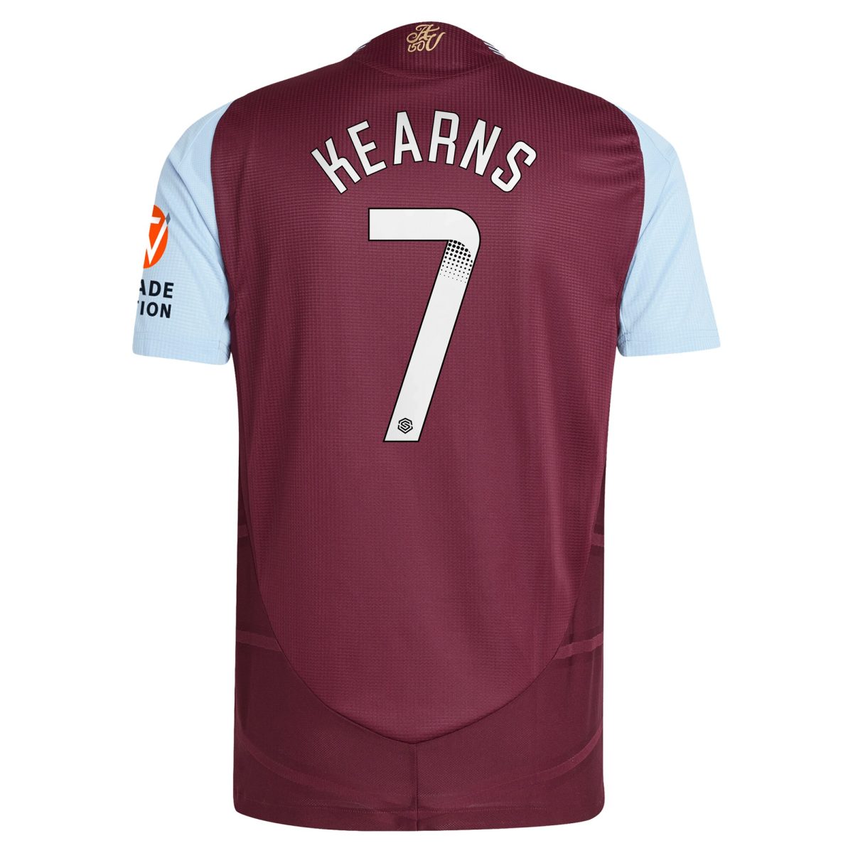 aston villa wsl adidas home authentic shirt 2024-25 with kearns 7 printing Collection - Official Aston Villa Kits