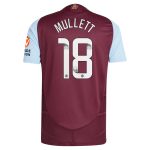 aston villa wsl adidas home authentic shirt 2024-25 with mullett 18 printing Collection - Official Aston Villa Kits