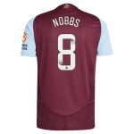 aston villa wsl adidas home authentic shirt 2024-25 with nobbs 8 printing Collection - Official Aston Villa Kits