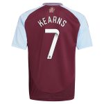 aston villa wsl adidas home shirt 2024-25 – kids with kearns 7 printing Collection - Official Aston Villa Kits