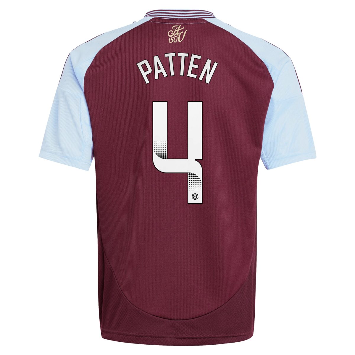 aston villa wsl adidas home shirt 2024-25 – kids with patten 4 printing Collection - Official Aston Villa Kits