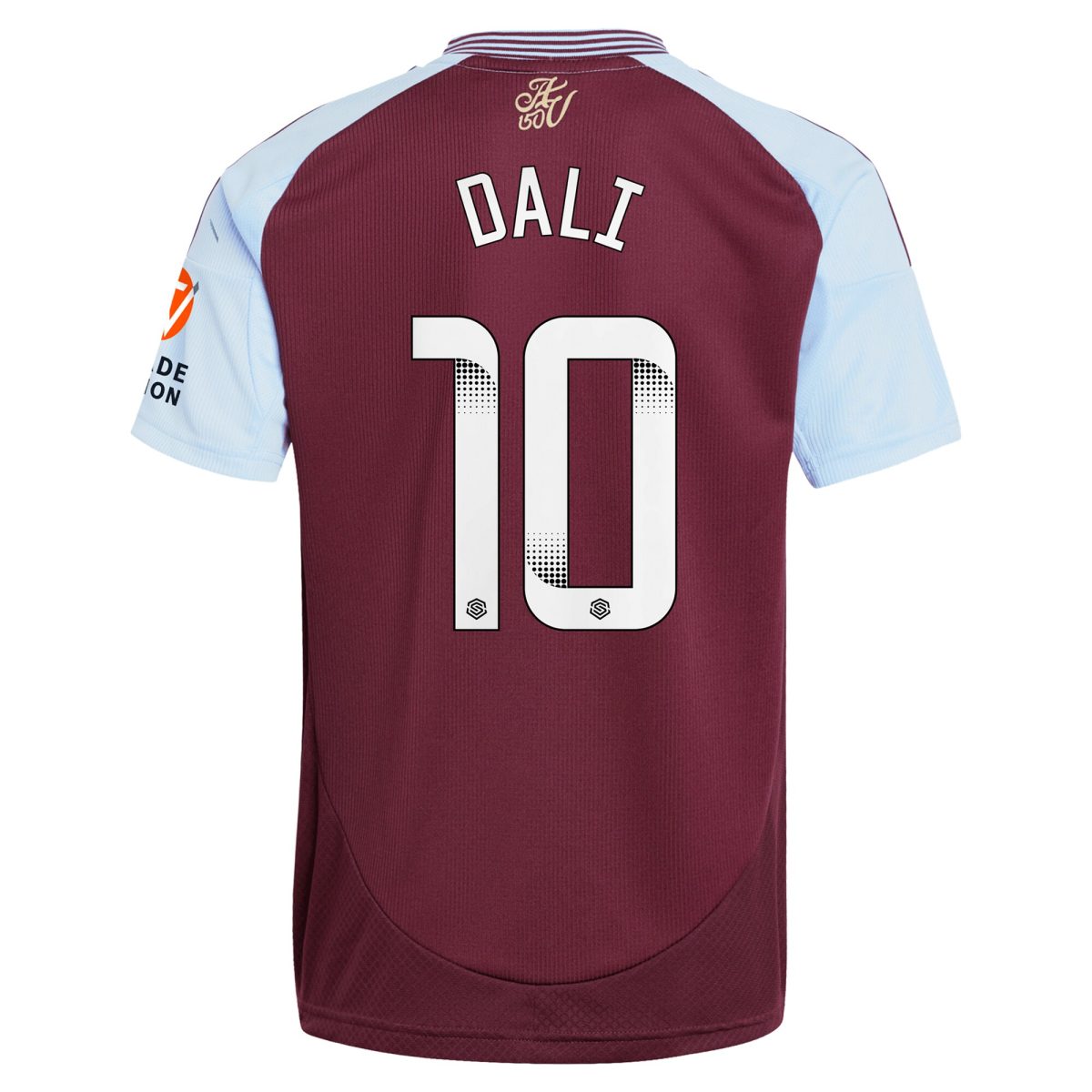 aston villa wsl adidas home shirt 2024-25 with dali 10 printing Collection - Official Aston Villa Kits