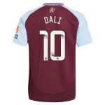 aston villa wsl adidas home shirt 2024-25 with dali 10 printing Collection - Official Aston Villa Kits