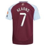 aston villa wsl adidas home shirt 2024-25 with kearns 7 printing Collection - Official Aston Villa Kits