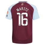 aston villa wsl adidas home shirt 2024-25 with maritz 26 printing Collection - Official Aston Villa Kits