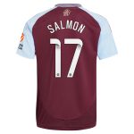 aston villa wsl adidas home shirt 2024-25 with salmon 17 printing Collection - Official Aston Villa Kits