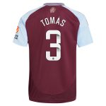 aston villa wsl adidas home shirt 2024-25 with tomás 3 printing Collection - Official Aston Villa Kits