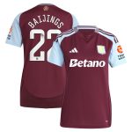 aston villa wsl adidas home shirt 2024-25 – womens with baijings 22 printing Collection - Official Aston Villa Kits
