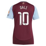 aston villa wsl adidas home shirt 2024-25 – womens with dali 10 printing Collection - Official Aston Villa Kits