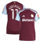 aston villa wsl adidas home shirt 2024-25 – womens with robinson 11 printing Collection - Official Aston Villa Kits