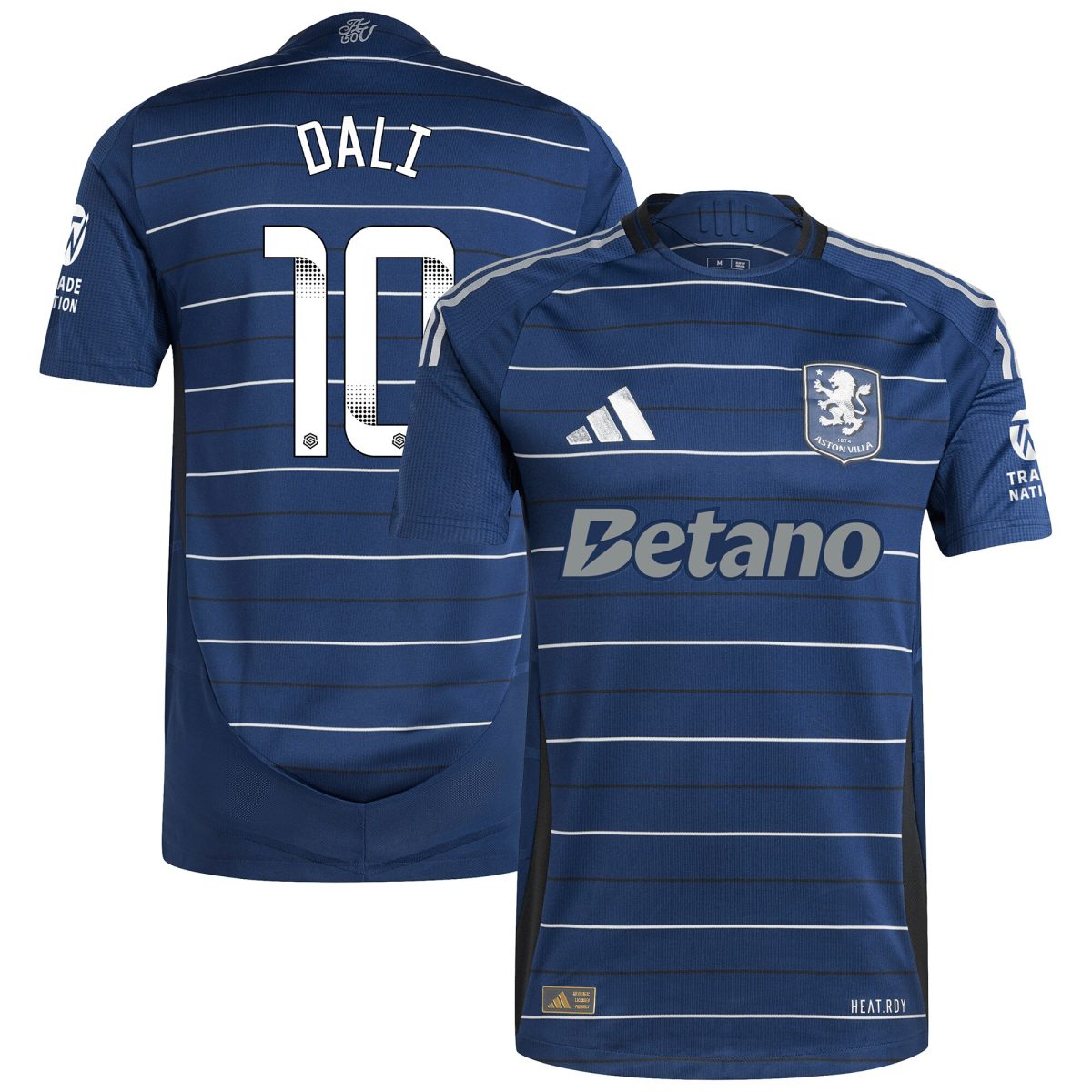aston villa wsl adidas third authentic shirt 2024-25 with dali 10 printing Collection - Official Aston Villa Kits