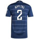 aston villa wsl adidas third authentic shirt 2024-25 with mayling 2 printing Collection - Official Aston Villa Kits