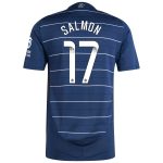 aston villa wsl adidas third authentic shirt 2024-25 with salmon 17 printing Collection - Official Aston Villa Kits