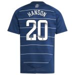 aston villa wsl adidas third shirt 2024-25 – kids with hanson 20 printing Collection - Official Aston Villa Kits