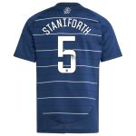 aston villa wsl adidas third shirt 2024-25 – kids with staniforth 5 printing Collection - Official Aston Villa Kits