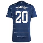 aston villa wsl adidas third shirt 2024-25 with hanson 20 printing Collection - Official Aston Villa Kits