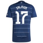 aston villa wsl adidas third shirt 2024-25 with salmon 17 printing Collection - Official Aston Villa Kits