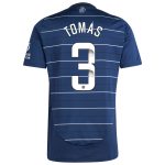 aston villa wsl adidas third shirt 2024-25 with tomás 3 printing Collection - Official Aston Villa Kits