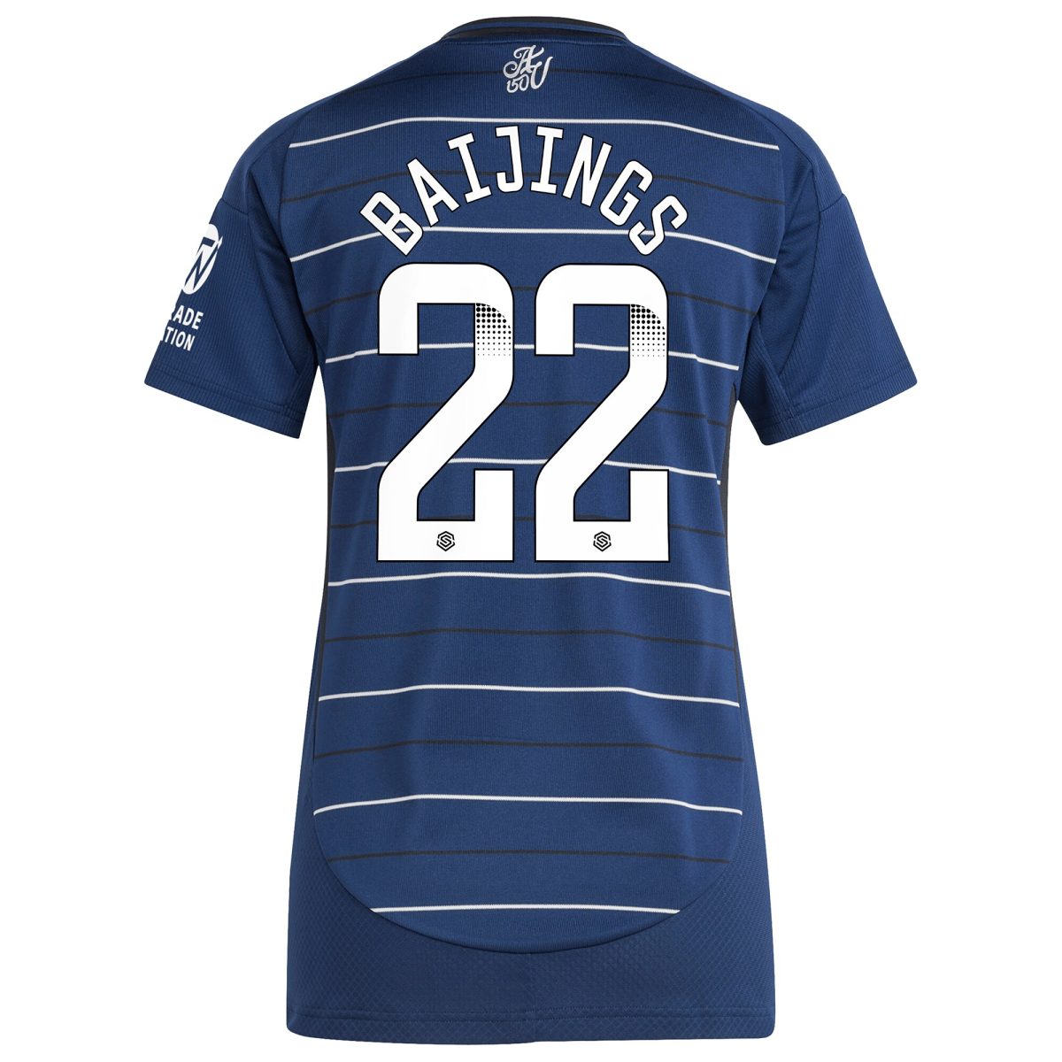 aston villa wsl adidas third shirt 2024-25 – womens with baijings 22 printing Collection - Official Aston Villa Kits