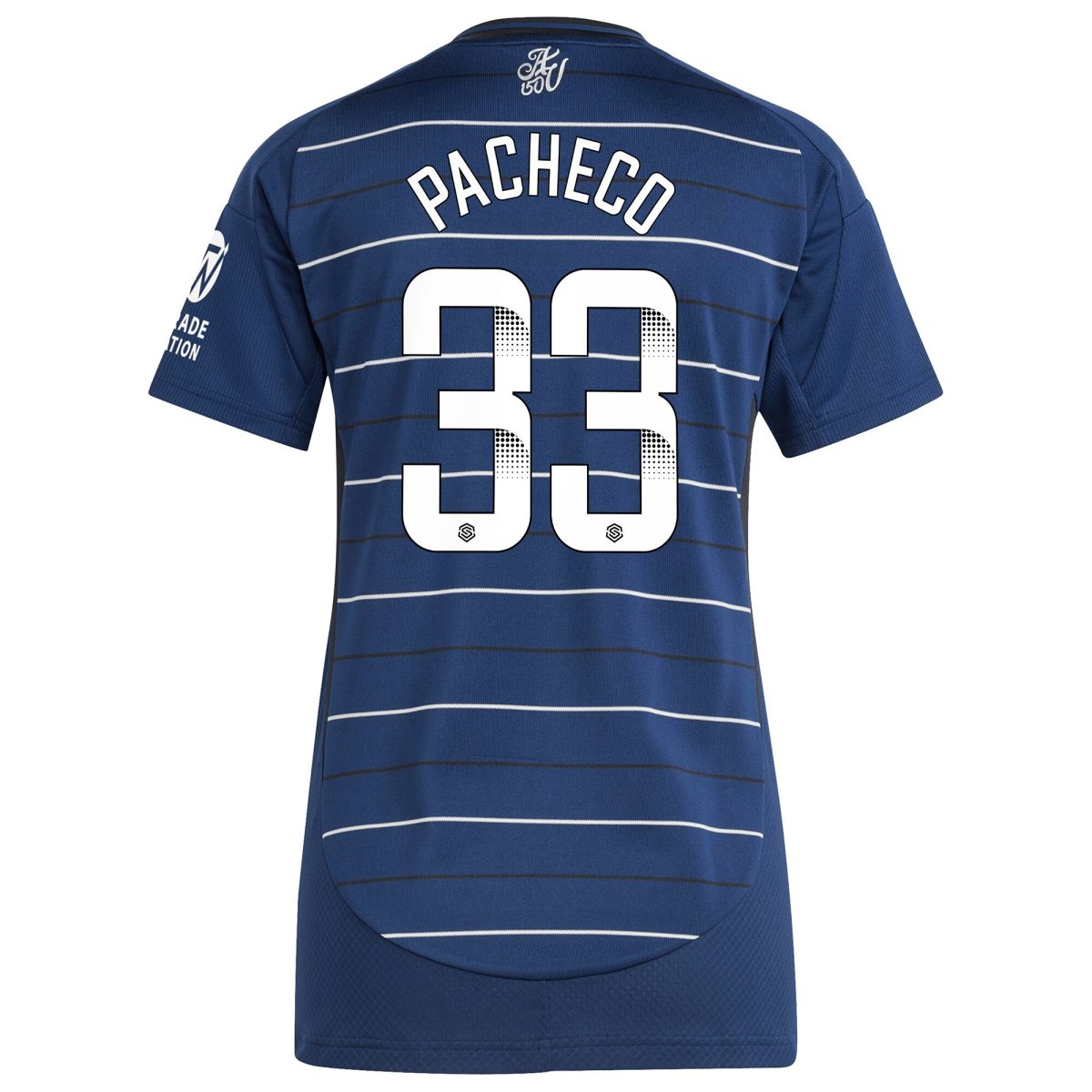 aston villa wsl adidas third shirt 2024-25 – womens with pacheco 33 printing Collection - Official Aston Villa Kits