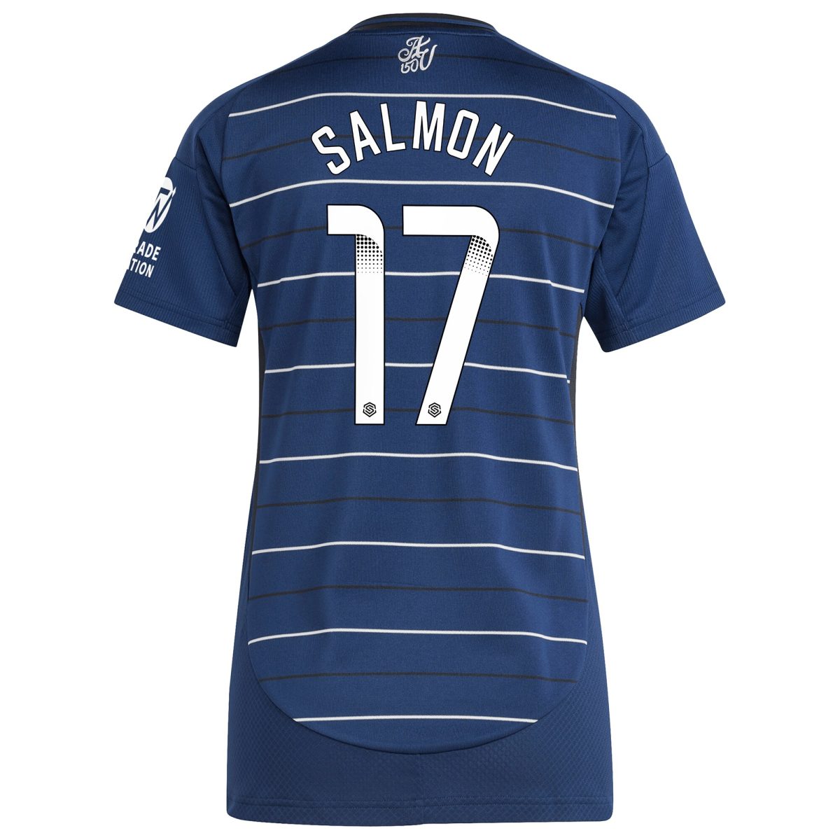 aston villa wsl adidas third shirt 2024-25 – womens with salmon 17 printing Collection - Official Aston Villa Kits
