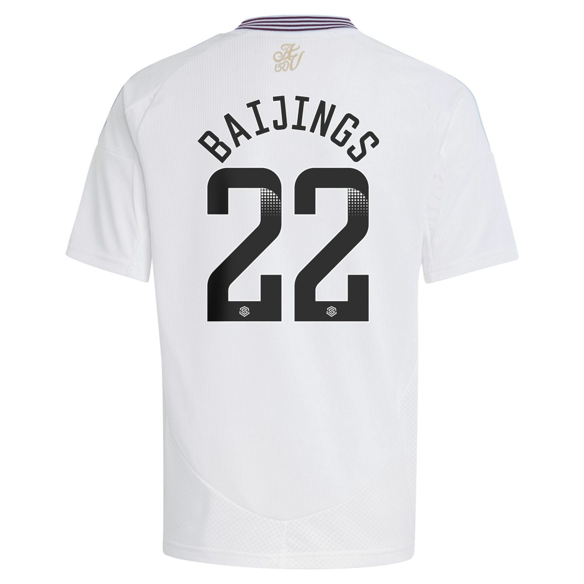 aston villa wsl away shirt 2024-25 – kids with baijings 22 printing Collection - Official Aston Villa Kits