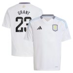 aston villa wsl away shirt 2024-25 – kids with grant 23 printing Collection - Official Aston Villa Kits