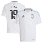 aston villa wsl away shirt 2024-25 – kids with leon 19 printing Collection - Official Aston Villa Kits