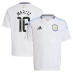 aston villa wsl away shirt 2024-25 – kids with maritz 16 printing Collection - Official Aston Villa Kits
