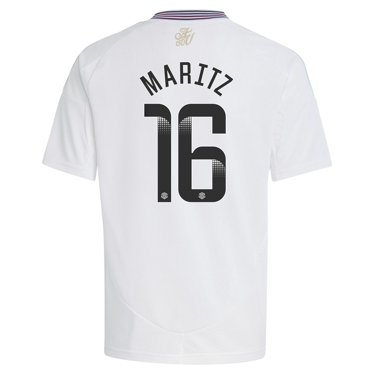 aston villa wsl away shirt 2024-25 – kids with maritz 16 printing Collection - Official Aston Villa Kits