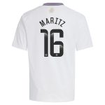 aston villa wsl away shirt 2024-25 – kids with maritz 16 printing Collection - Official Aston Villa Kits