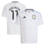 aston villa wsl away shirt 2024-25 – kids with robinson 11 printing Collection - Official Aston Villa Kits