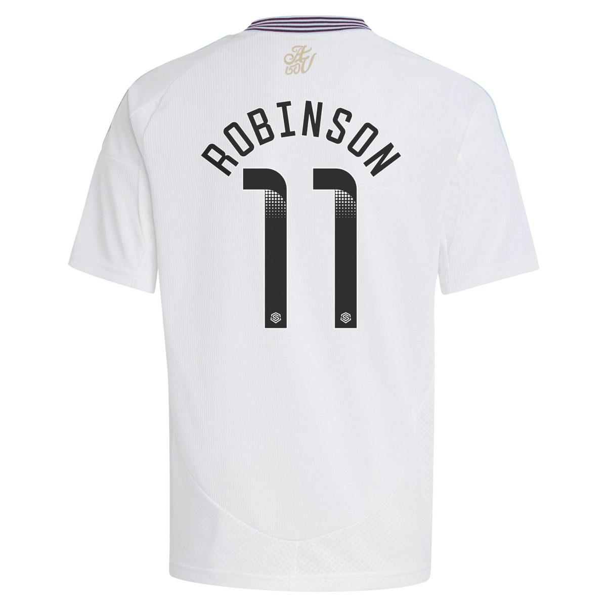 aston villa wsl away shirt 2024-25 – kids with robinson 11 printing Collection - Official Aston Villa Kits