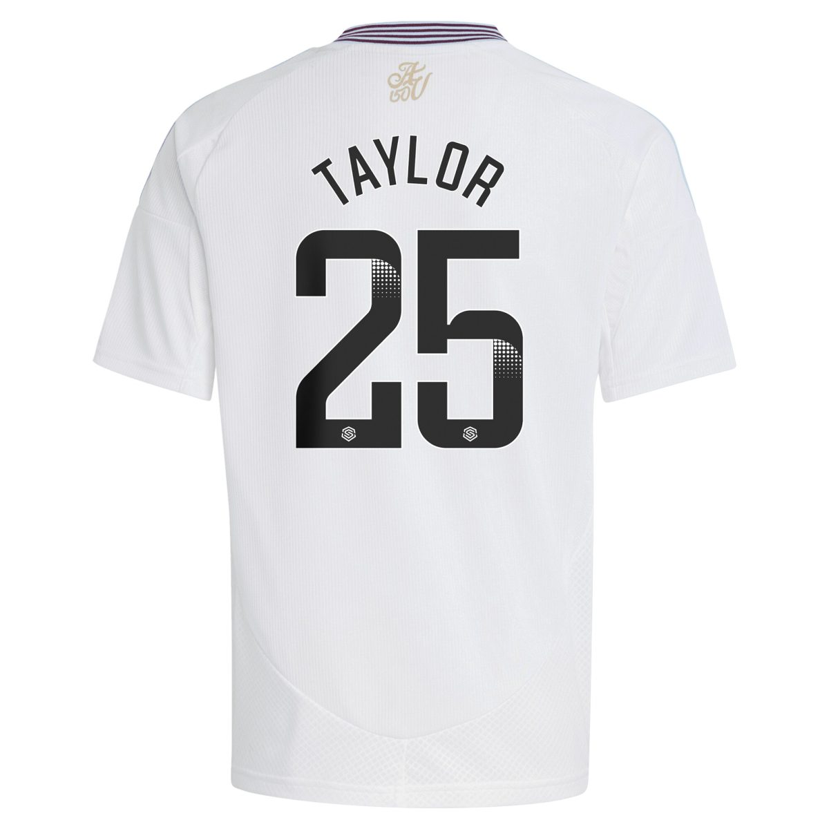 aston villa wsl away shirt 2024-25 – kids with taylor 25 printing Collection - Official Aston Villa Kits