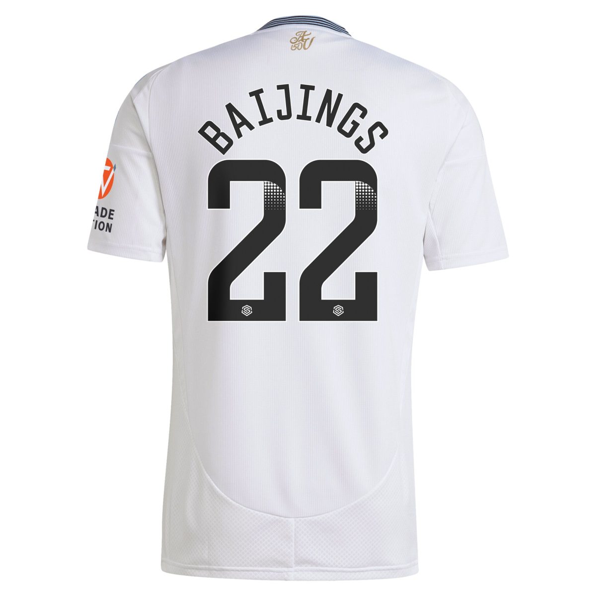 aston villa wsl away shirt 2024-25 with baijings 22 printing Collection - Official Aston Villa Kits