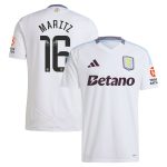 aston villa wsl away shirt 2024-25 with maritz 16 printing Collection - Official Aston Villa Kits