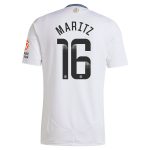 aston villa wsl away shirt 2024-25 with maritz 16 printing Collection - Official Aston Villa Kits