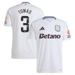 aston villa wsl away shirt 2024-25 with tomás 3 printing Collection - Official Aston Villa Kits