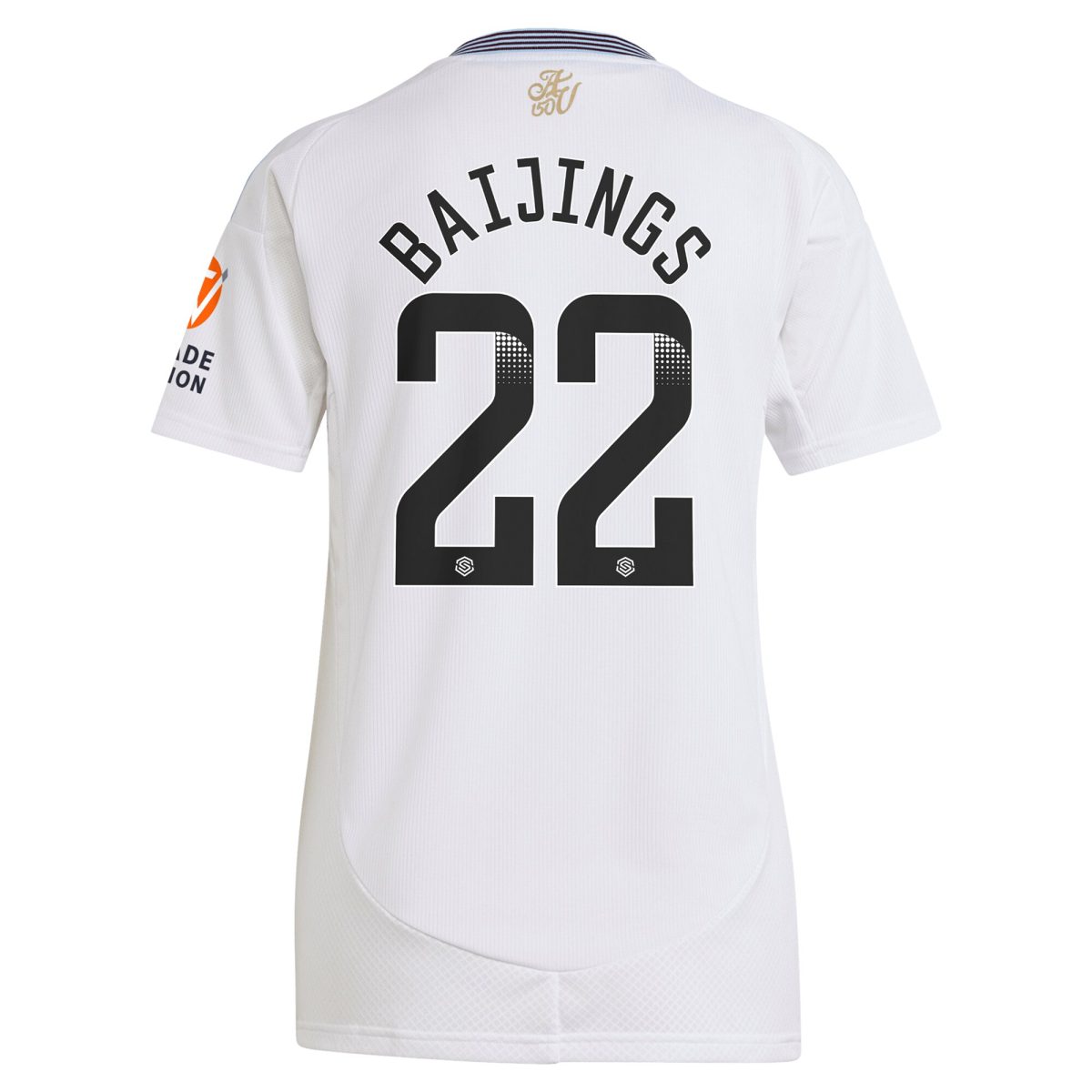 aston villa wsl away shirt 2024-25 – womens with baijings 22 printing Collection - Official Aston Villa Kits