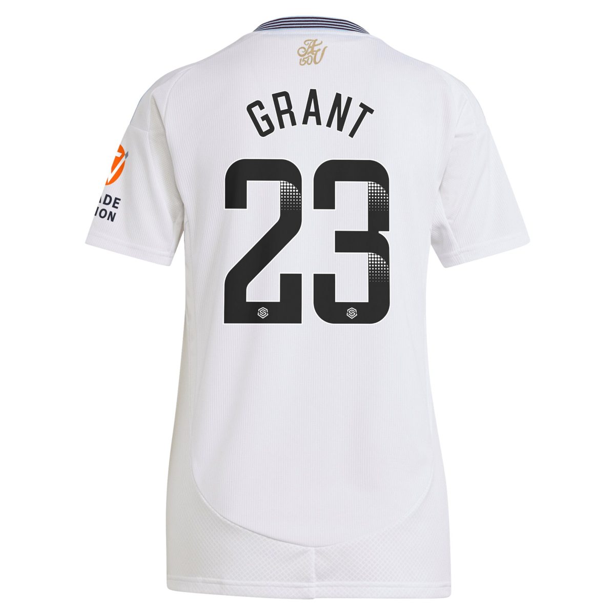 aston villa wsl away shirt 2024-25 – womens with grant 23 printing Collection - Official Aston Villa Kits