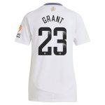 aston villa wsl away shirt 2024-25 – womens with grant 23 printing Collection - Official Aston Villa Kits