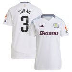 aston villa wsl away shirt 2024-25 – womens with tomás 3 printing Collection - Official Aston Villa Kits